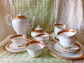 Пълен английски порцеланов сервиз, костен порцелан, снимка 1