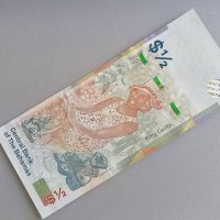 Банкнота - Бахами - 1/2 (половин) долар UNC | 2019г., снимка 2 - Нумизматика и бонистика - 42132069