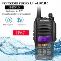 Walkie Talkie Baofeng Двубандова Радиостанция UV-9R, снимка 1 - Оборудване и аксесоари за оръжия - 36134188