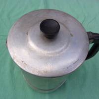 Стара електрическа кана алуминиева, снимка 2 - Аксесоари за кухня - 36143971