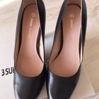 Черни обувки 3Suisses colection france, снимка 3 - Дамски обувки на ток - 40362729