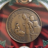 Монета. Унгария. Коледен плакет. Нов .UNC., снимка 2 - Нумизматика и бонистика - 40881488