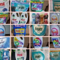 Перилни препатати внос от Англия и Германия, Ariel, Persil, Lenor, Fairy, Finish, Somat и др, снимка 1 - Перилни препарати и омекотители - 41841711