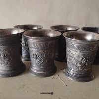 WMF стари шест чаши, снимка 1 - Антикварни и старинни предмети - 44279415