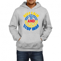 Мъжки Суитчър/Суитшърт Keep Calm And Stop War 1,подкрепям Укркайна, снимка 2 - Суичъри - 36252709