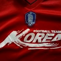 Корея футболна тениска памук размер Л, снимка 3 - Футбол - 35797494
