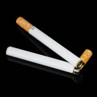 Метална газова запалка под формата на цигара, снимка 4 - Запалки - 41979744