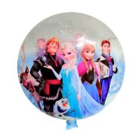 герои frozen замръзнало Кралство кръгъл балон хелий или въздух парти рожден ден, снимка 1 - Други - 40280864