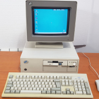 ⭐Продавам ретро компютър IBM PS/2-76i Intel SX33MHz Socket 3, 1992 година⭐, снимка 2 - За дома - 44637544