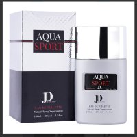 AQUA SPORT - Мъжки, дълготраен парфюм. Ароматен, морски, успокояващ аромат - 100мл, снимка 1 - Мъжки парфюми - 41941579