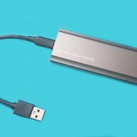 M.2 NVME to USB 3.1, снимка 1 - Кабели и адаптери - 42696728