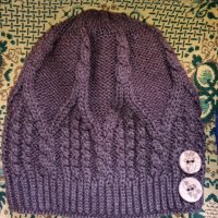 Зимни шапки плетени, снимка 8 - Шапки, шалове и ръкавици - 40177569