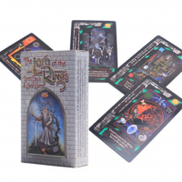 Таро карти: Lord of the Rings Tarot, 7x12 см с хартиена книжка, снимка 6 - Карти за игра - 36310572