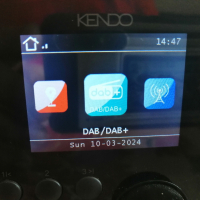 FM/DAB+/USB/Bluetooth радио KENDO DABIR Radio 21EX , снимка 5 - Радиокасетофони, транзистори - 44706768