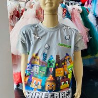 Тениски Майнкрафт, снимка 5 - Детски тениски и потници - 40109220