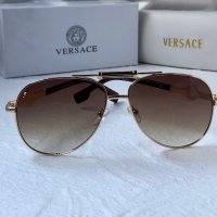 Versace VE2236 мъжки слънчеви очила авиатор унисекс дамски, снимка 6 - Слънчеви и диоптрични очила - 41968539