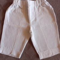Ленени панталонки за малка дама-"А.L.G", снимка 2 - Детски къси панталони - 33931852