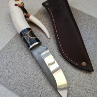 Ръчно изработен ловен нож от марка KD handmade knives ловни ножове, снимка 2 - Ловно оръжие - 39889835