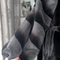 🚫Намаление Шикозно палто от бобър с норка , снимка 2 - Палта, манта - 44596428