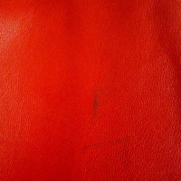 Червена кожена пола , снимка 2 - Поли - 44636913