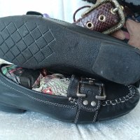 КАТО НОВИ дамски мокасини PESARO® SHOES,100% висококачествена естествена кожа,38-39, снимка 4 - Дамски ежедневни обувки - 44199272