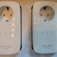 TP-Link TL-PA8030P KIT, Powerline интернет по домашната електрическа мрежа, адаптер в отлично състоя, снимка 2 - Мрежови адаптери - 44459539