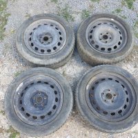 джанти+зимни гуми 16” 5х112 VW/AUDI, снимка 1 - Гуми и джанти - 41717818