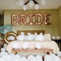 Балони Bride, снимка 2 - Сватбени аксесоари - 44184618