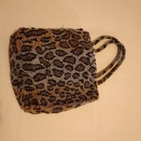 стара дамска чанта от стъклени мъниста леопард, снимка 9 - Антикварни и старинни предмети - 41710335
