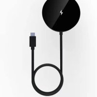 Ново Магнитно безжично зарядно устройство с  USB Type-C към USB C 15 W за iPhone , снимка 1 - Аксесоари за Apple - 41891886