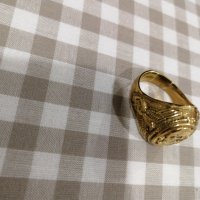 Бронзов пръстен Тотенкопф, снимка 3 - Други ценни предмети - 35793281