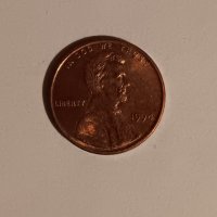1 цент САЩ 1994 Линкълн 1 цент Америка 1994 , снимка 3 - Нумизматика и бонистика - 44466598