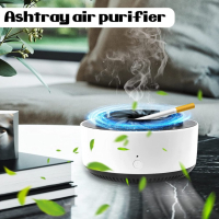 Бездимен пепелник с директно засмукване 360-градусов пречиствател на въздух с отрицателни йони, снимка 3 - Овлажнители и пречистватели за въздух - 44702020