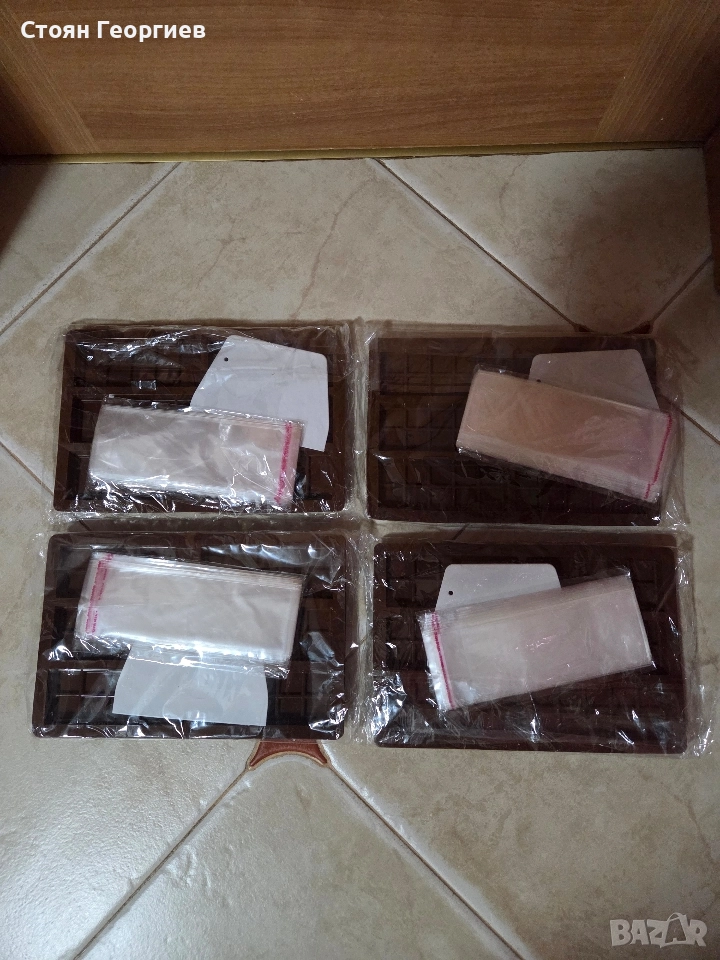 4 броя SASMOIYUG Силиконова форма за шоколад, дълбока опаковка от 2,, снимка 1