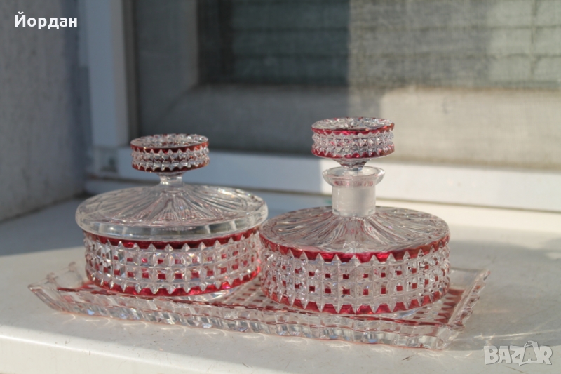 Немски/чешки кристален комплект , снимка 1