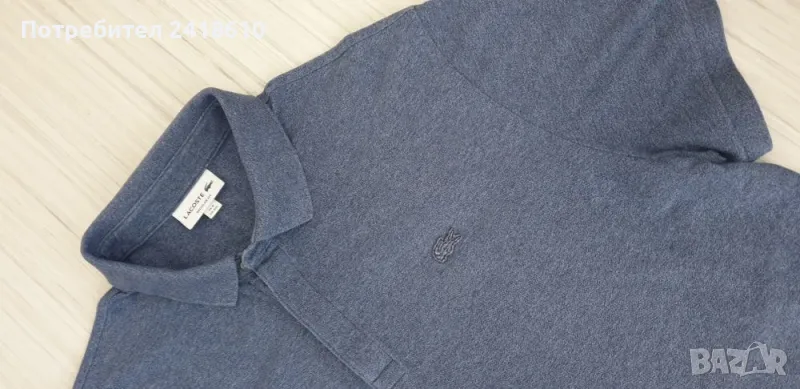 Lacoste Pique Cotton  Mens Size 8 - 2XL - 3XL ОРИГИНАЛ! Мъжка Тениска!, снимка 1