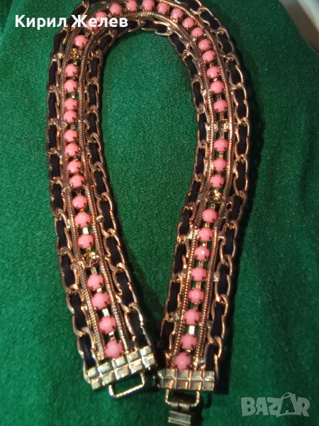 КРАСИВ МЕСИНГОВ ГЕРДАН ОГЪРЛИЦА ВИНТИДЖ СТИЛ 81133, снимка 1