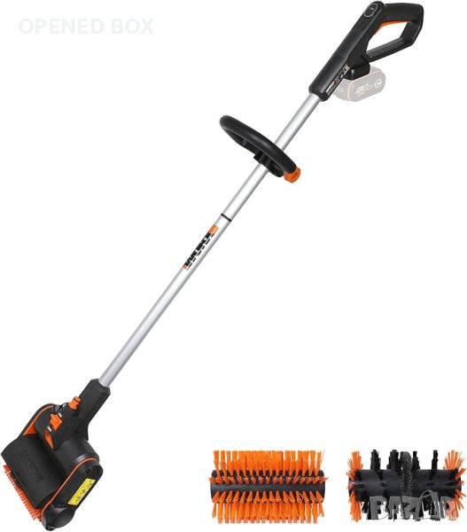 WORX WG441E.9 20V безжична четка с 2 четки без батерия и зарядно, снимка 1