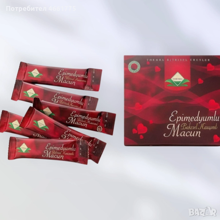ТУРСКИ ЕПИМЕДИУМ МАДЖУН Themra (12 бр сашета x 12гр) еднократна доза, снимка 1