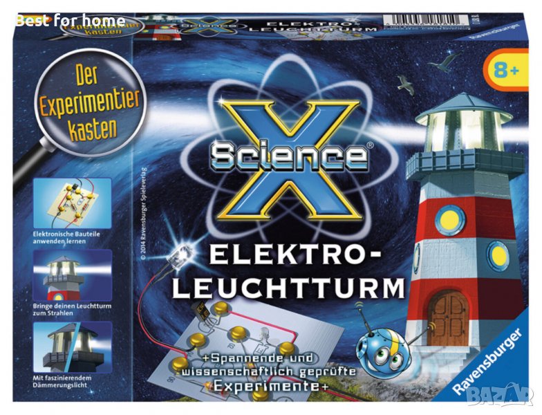 Електро конструктор - ФАР от RAVENSBURGER ScienceX, снимка 1