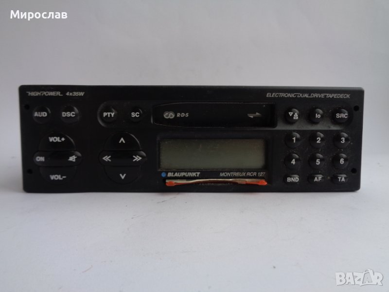 BLAUPUNKT MONTREUX RCR 127 АВТО РАДИО КАСЕТОФОН , снимка 1