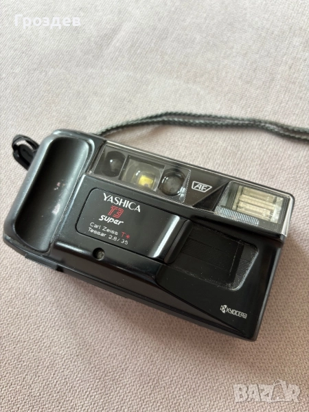 Yashica t3 super Olympus mju Ii Pentax Ricoh gr contax , снимка 1