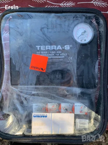Немски компресор за гуми TERRAX-S Freiko  Цена 100.00 лева, снимка 1