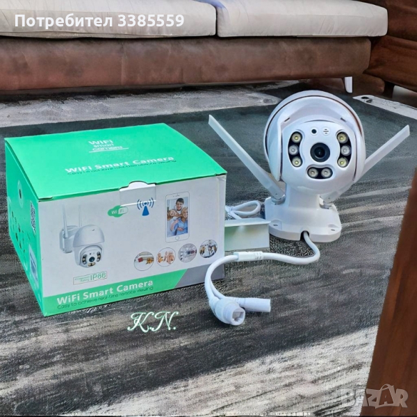 Camera ip wi-fi 5mpx smart безжична камера, снимка 1