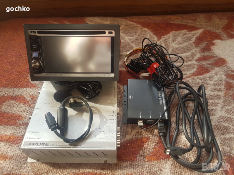 ALPINE IVE-530BT+NVE-M300P+TV-TUNER TUE200DVB, снимка 1