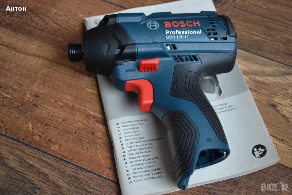 Нов ударен гайковерт Bosch GDR 120Li, снимка 1