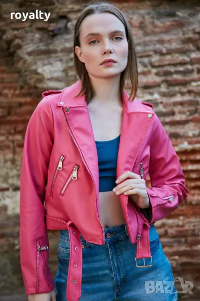 Пролетни кожени якета, снимка 1