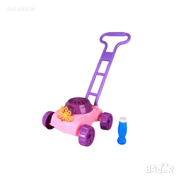 РОЗОВА косачка за трева с балончета!!!, снимка 1