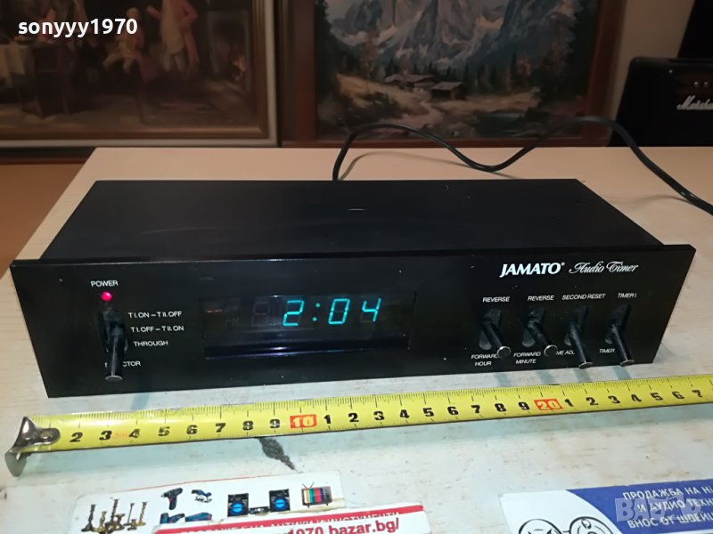 JAMATO-AUDIO TIMER-ВНОС SWISS 0406230937L, снимка 1