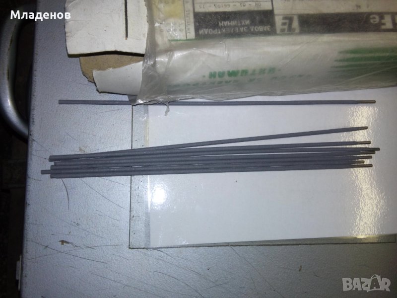 Чугунени електроди Е NiFe ф 2,5 мм, снимка 1